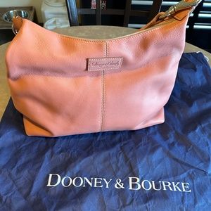 Dooney & Bourke Salmon Pink Leather Handbag GREAT CONDITION!!